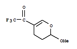 Ethanone, 1-(3,4-dihydro-2-methoxy-2h-pyran-5-yl)-2,2,2-trifluoro-(9ci) Structure,220370-51-4Structure