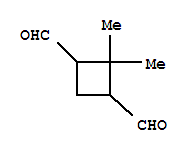 1,3-Cyclobutanedicarboxaldehyde, 2,2-dimethyl-(9ci) Structure,220512-40-3Structure