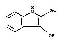 Ethanone, 1-(3-hydroxy-1h-indol-2-yl)-(9ci) Structure,22079-15-8Structure