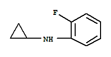 Benzenamine, n-cyclopropyl-2-fluoro-(9ci) Structure,220827-71-4Structure