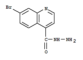 (9ci)-7-溴-4-喹啉羧酸肼结构式_220844-66-6结构式