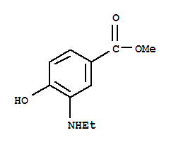 (9ci)-3-(乙基氨基)-4-羟基-苯甲酸甲酯结构式_220844-96-2结构式