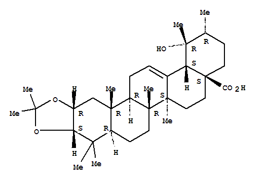 2,3-O-Isopropylidenyl euscaphic acid Structure,220880-90-0Structure