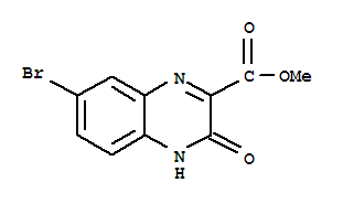 Methyl 7-bromo-3-oxo-3,4-dihydroquinoxaline-2-carboxylate Structure,221167-40-4Structure