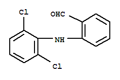 2-[(2,6-Dichlorophenyl)amino]benzaldehyde Structure,22121-58-0Structure