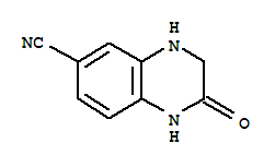 6-Quinoxalinecarbonitrile,1,2,3,4-tetrahydro-2-oxo-(9ci) Structure,221290-03-5Structure