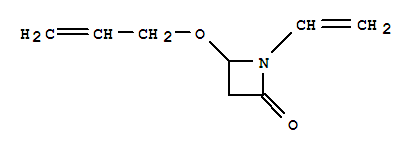 (9ci)-1-乙烯-4-(2-丙烯基氧基)-2-氮杂啶酮结构式_221310-99-2结构式