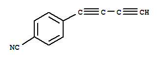 (9ci)-4-(1,3-丁二炔基)-苯甲腈结构式_221641-62-9结构式