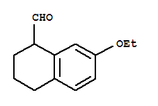 (9ci)-7-乙氧基-1,2,3,4-四氢-1-萘羧醛结构式_221892-32-6结构式