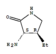 (3s,4r)-(9ci)-3-氨基-4-乙基-2-吡咯烷酮结构式_222301-70-4结构式