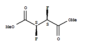 Butanedioic acid, 2,3-difluoro-, dimethyl ester, (2s,3s)-(9ci)Structure,222312-03-0Structure Butanedioic acid, 2,3-difluoro-, dimethyl ester, (2s,3s)-(9ci) Structure,222312-03-0Structure