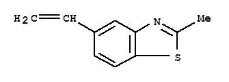 (8ci)-2-甲基-5-乙烯基-苯并噻唑结构式_22240-46-6结构式