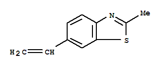 Benzothiazole, 2-methyl-6-vinyl-(8ci) Structure,22240-50-2Structure