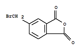 (9ci)-5-(溴甲基)-(9CI)1,3-异苯并呋喃二酮结构式_222549-72-6结构式