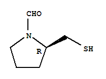 (2r)-(9ci)-2-(疏基甲基)-1-吡咯烷羧醛结构式_222856-46-4结构式