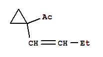 Ethanone, 1-[1-(1-butenyl)cyclopropyl]-(9ci) Structure,223108-42-7Structure