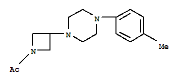 1-[3-(4-P-tolyl-piperazin-1-yl)-azetidin-1-yl]-ethanone Structure,223381-96-2Structure