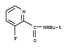 (9ci)-n-(1,1-二甲基乙基)-3-氟-2-吡啶羧酰胺结构式_223444-91-5结构式