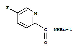 (9ci)-n-(1,1-二甲基乙基)-5-氟-2-吡啶羧酰胺结构式_223444-93-7结构式