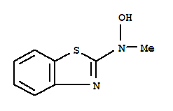 2-Benzothiazolamine,n-hydroxy-n-methyl-(9ci) Structure,223507-11-7Structure