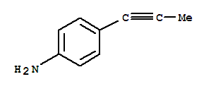 Benzenamine, 4-(1-propynyl)-(9ci) Structure,223562-47-8Structure