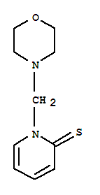 2(1H)-pyridinethione, 1-(morpholinomethyl)-(7ci,8ci) Structure,2244-46-4Structure