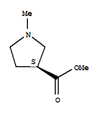 (3s)-(9ci)-1-甲基-3-吡咯烷羧酸甲酯结构式_226088-57-9结构式