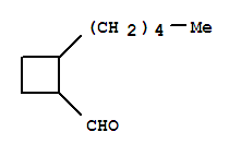 (9ci)-2-戊基-环丁烷羧醛结构式_226700-90-9结构式