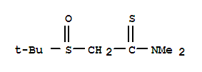 Ethanethioamide, 2-[(1,1-dimethylethyl)sulfinyl]-n,n-dimethyl- Structure,226709-26-8Structure