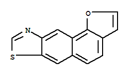呋喃并[3,2:7,8]萘并[2,3-d]噻唑 (8ci,9ci)结构式_227-30-5结构式