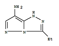 1H-pyrazolo[5,1-c]-1,2,4-triazol-7-amine, 3-ethyl- Structure,227611-01-0Structure