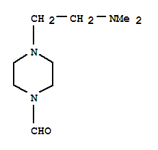 (8ci)-4-[2-(二甲基氨基)乙基]-1-哌嗪羧醛结构式_22764-09-6结构式