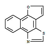 呋喃并[3,2:3,4]萘并[1,2-d]噻唑 (8ci,9ci)结构式_228-61-5结构式