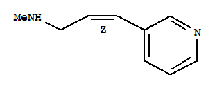 (2z)-(9ci)-n-甲基-3-(3-吡啶)-2-丙烯-1-胺结构式_228271-84-9结构式