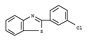 2-(3-Chlorophenyl)benzo[d]thiazole Structure,22868-31-1Structure