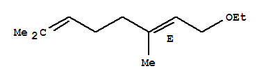 2,6-Octadiene, 1-ethoxy-3,7-dimethyl-, (e)- Structure,22882-91-3Structure