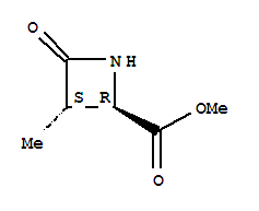 (2r,3s)-(9ci)-3-甲基-4-氧代-2-氮杂丁烷羧酸甲酯结构式_228868-33-5结构式