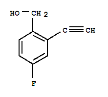 Benzenemethanol, 2-ethynyl-4-fluoro-(9ci) Structure,229028-02-8Structure