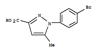 1-(4-Bromo-phenyl)-5-methyl-1h-pyrazole-3-carboxylic acid Structure,229163-39-7Structure