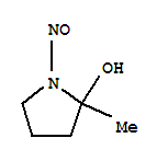 2-Pyrrolidinol,2-methyl-1-nitroso-(9ci) Structure,229183-53-3Structure