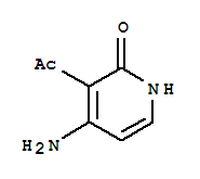 2(1H)-pyridinone, 3-acetyl-4-amino-(9ci) Structure,229308-55-8Structure