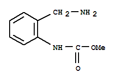 (9ci)-[2-(氨基甲基)苯基]-氨基甲酸甲酯结构式_229326-28-7结构式