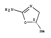 2-Oxazolamine,4,5-dihydro-5-methyl-,(5s)-(9ci) Structure,229343-02-6Structure