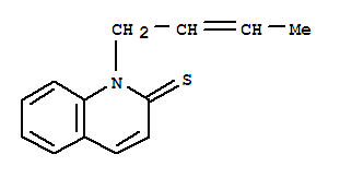 (8ci)-1-(2-丁烯)硫代-喹诺酮结构式_22977-76-0结构式