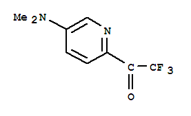 Ethanone, 1-[5-(dimethylamino)-2-pyridinyl]-2,2,2-trifluoro-(9ci) Structure,230305-75-6Structure