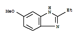 Benzimidazole, 2-ethyl-5-methoxy-(8ci) Structure,23073-50-9Structure