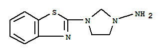 (9ci)-3-(2-苯并噻唑)-1-咪唑啉胺结构式_232263-17-1结构式