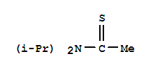 Ethanethioamide, n,n-bis(1-methylethyl)- Structure,23264-07-5Structure