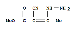 (8ci)-2-氰基-3-肼基-巴豆酸甲酯结构式_23286-78-4结构式