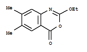 4H-3,1-benzoxazin-4-one,2-ethoxy-6,7-dimethyl-(9ci) Structure,233684-11-2Structure